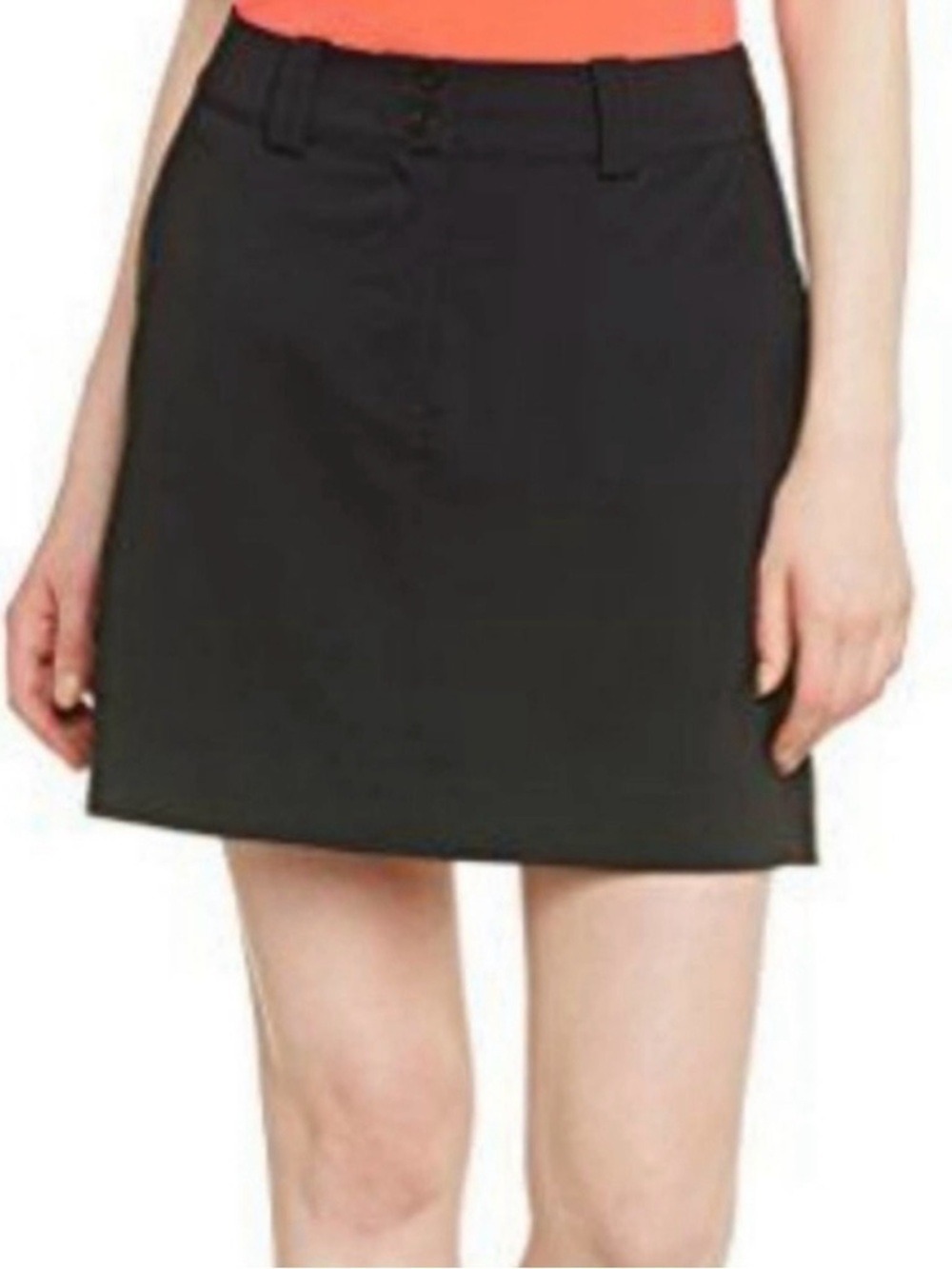 Nike Golf Tour Performance Dri-Fit Black Skort 10